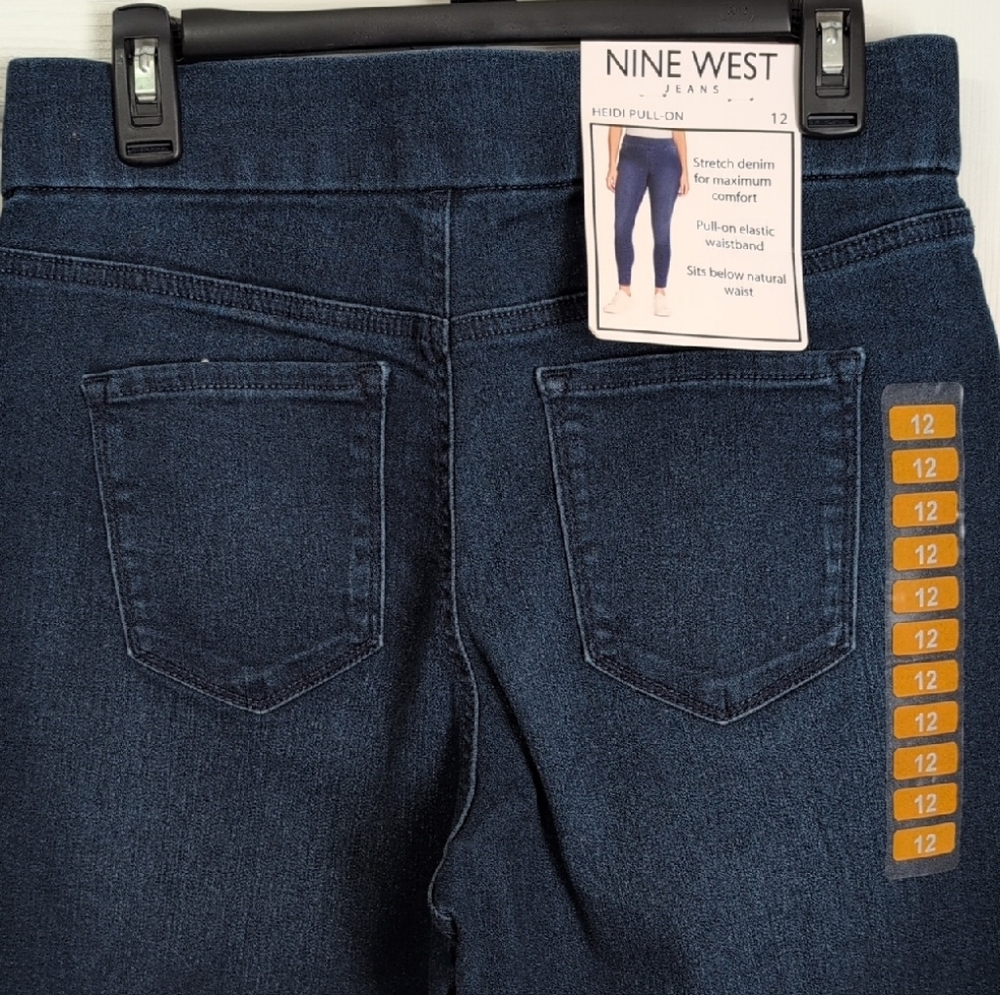 Nine West Women's Deep Indigo Jeggings